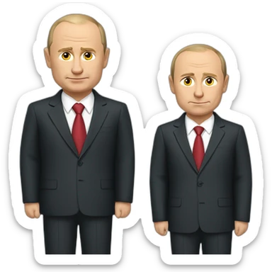 Putin showed dislike sticker