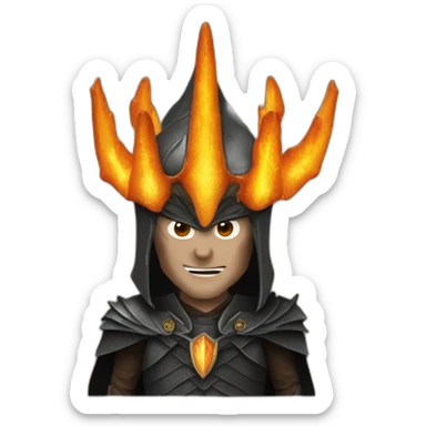 Sauron in Lord Of the ring sticker