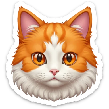 Affection / Love cat picture sticker