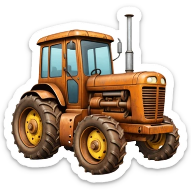 farm equipment sticker