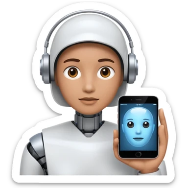 trabalho na área da ia sticker