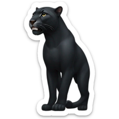Black Jaguar sticker