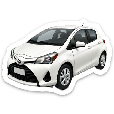 Toyota yaris sticker