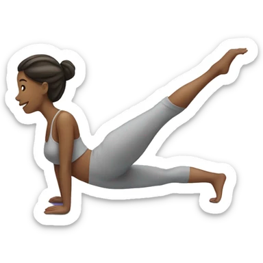 Pilates girl  sticker