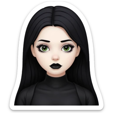 Goth Girl sticker