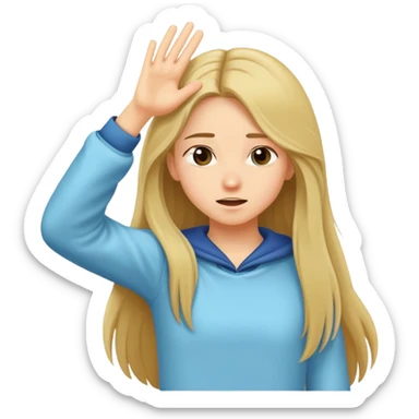 Girl or boy doing dab  sticker