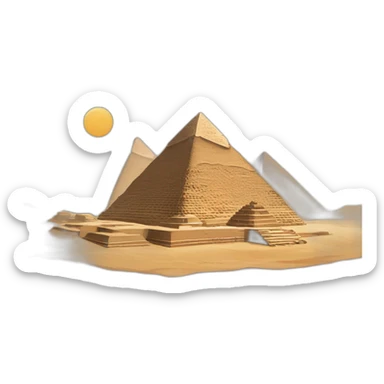 Pyramids of Giza sticker
