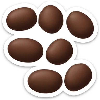 chocolate quenelle sticker