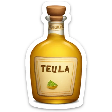 Tequila sticker