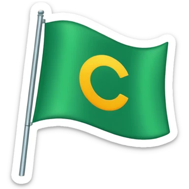 same green flag that red sticker