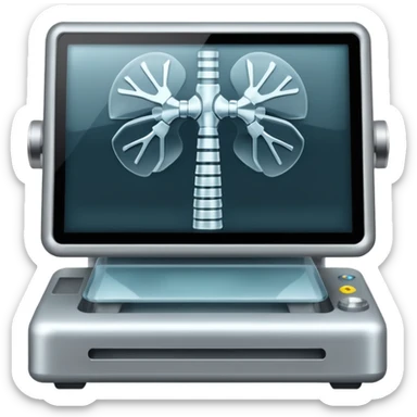 X-Ray machine  sticker
