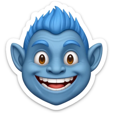 trolls emoji sticker