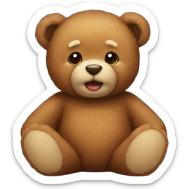 Teddy sticker