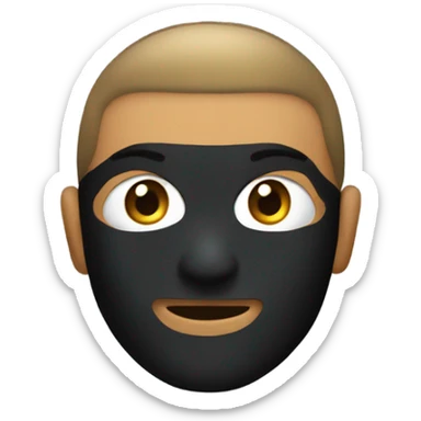 Ninja with a low taper fade sticker