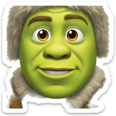 Shrek sticker