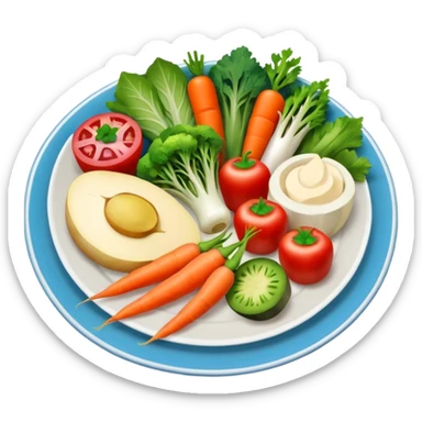healthy food sticker