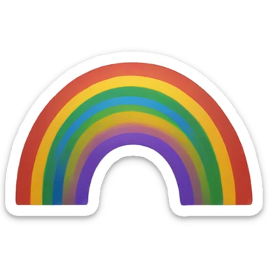 rainbow sticker