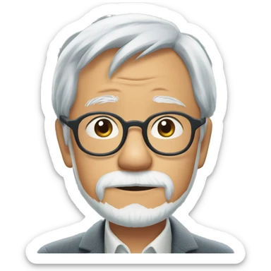 Hayao Miyazaki sticker