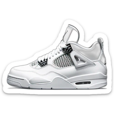 air jordan 4 pure money sticker