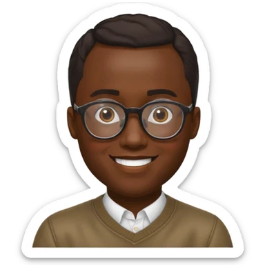 diddy with GLASSES sticker