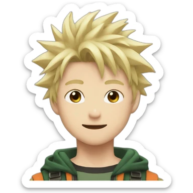 Bakugo katsuki sticker