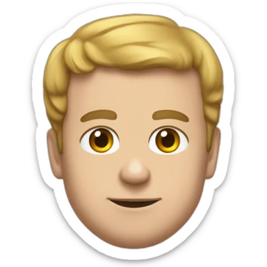 Macron sur des toilette  sticker