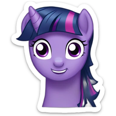Twilight Sparkle sticker