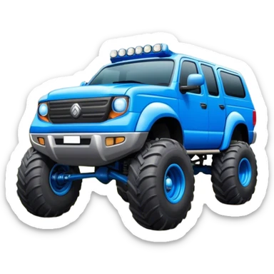 Bigfoot - Bigfoot 4x4 (Model Year: 2022) (Iconic colour: Blue) sticker