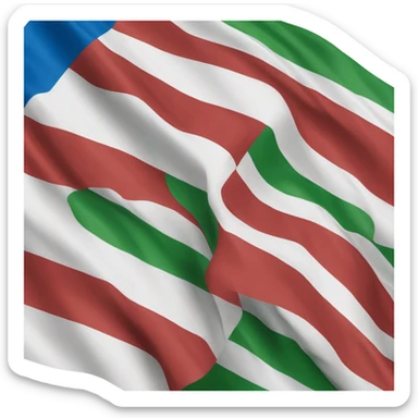 flag italy with  sinaloa name  sticker