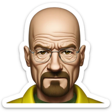 breaking bad walter white sticker