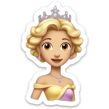 Princess a charlitte sticker