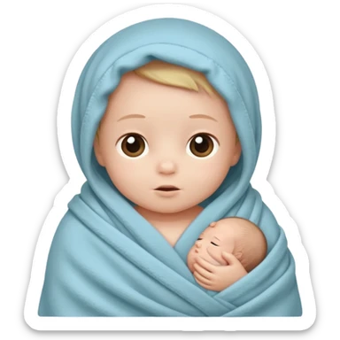 Neonato appena nato sticker