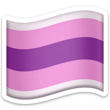 lesbian flag sticker