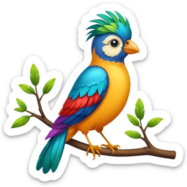 vild bird sticker