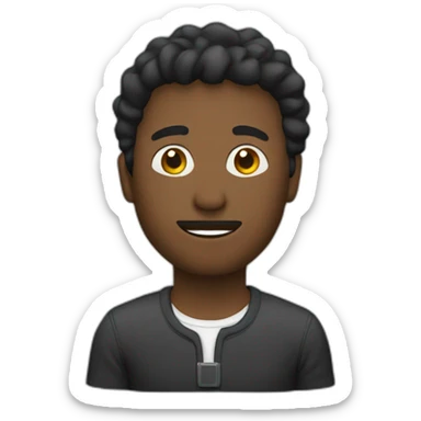 videomaker negro sticker