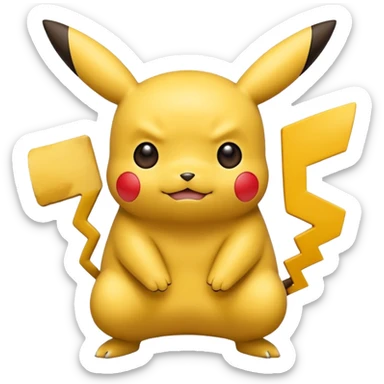 Faça um picachu sticker