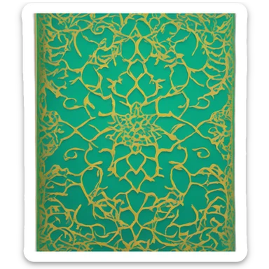 quran cover sticker