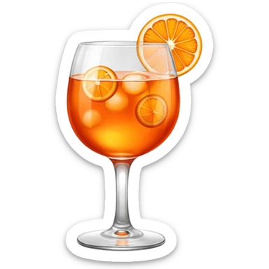 Aperol spritz sticker