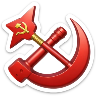 Komünizm sembolü sticker