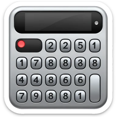 pin pad with a small black screen on top sticker