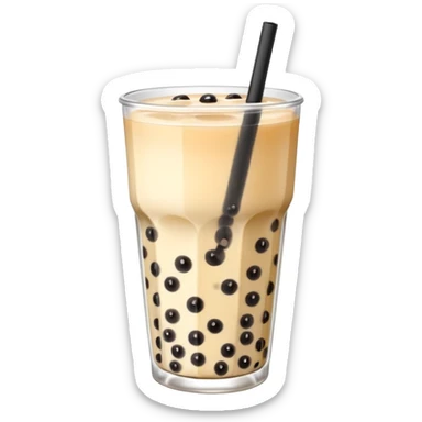 boba tea sticker