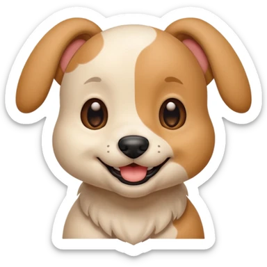 Human pup sticker