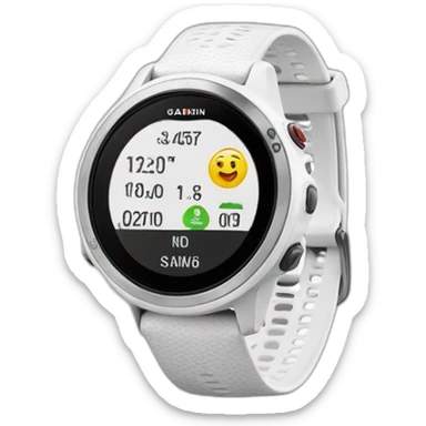 Garmin watch sticker