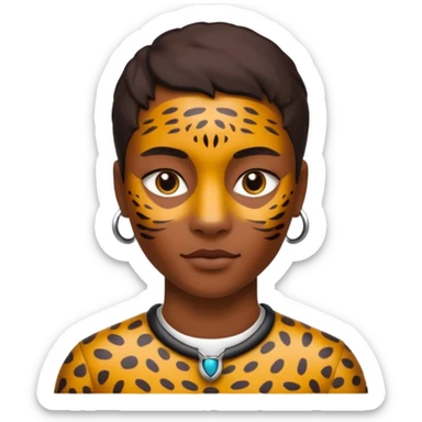 jaguar human sticker