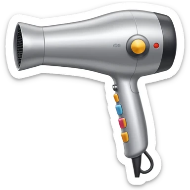 hair dryer  sticker