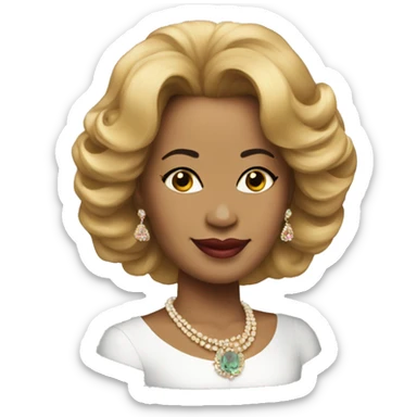 Chantal Biya sticker