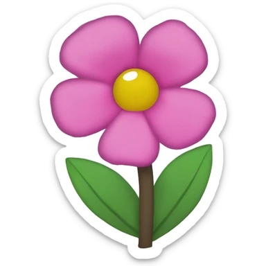 Bfdi Flower angry sticker