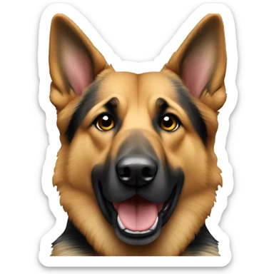 berger allemand sticker