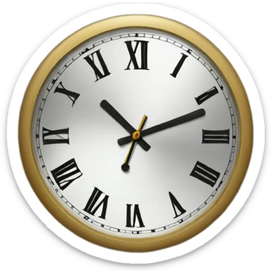 horloge sticker