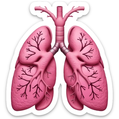 lungs sticker